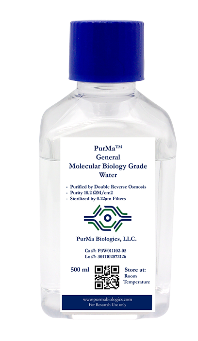 PurMa Molecular Biology Grade Water bottle