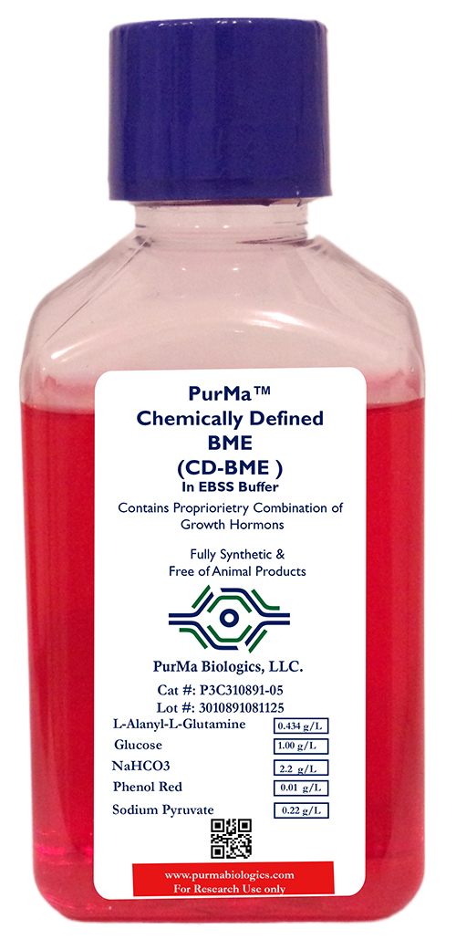Chemically Defined BME in Earls' buffer