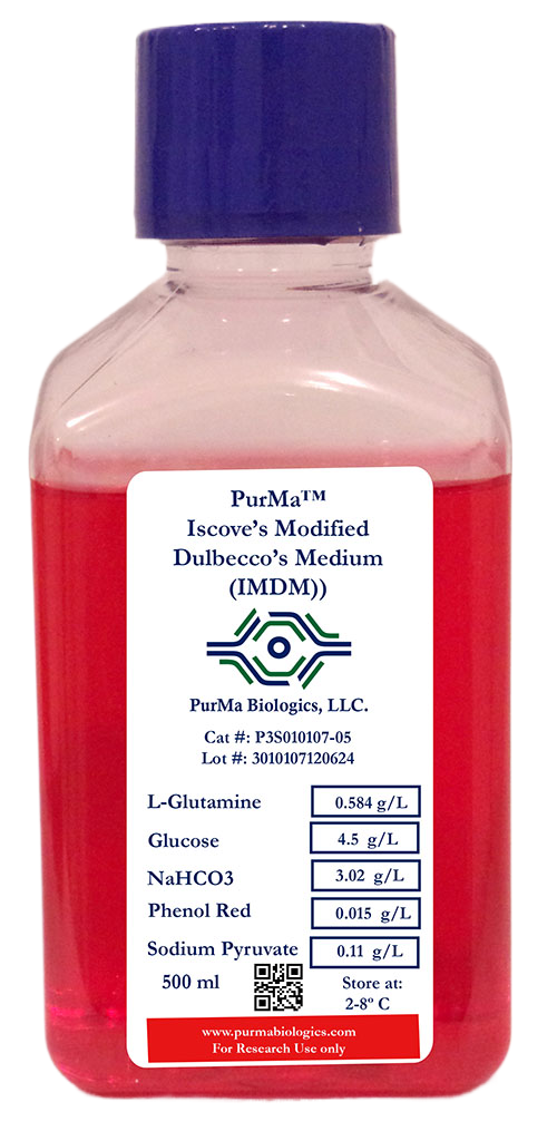 PurMa™ Iscove’s Modified Dulbecco’s Medium (IMDM)