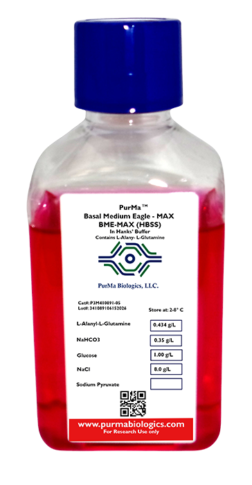 PurMa Basal Medium Eagle-MAX (BME-MAX) in Hanks' Buffer