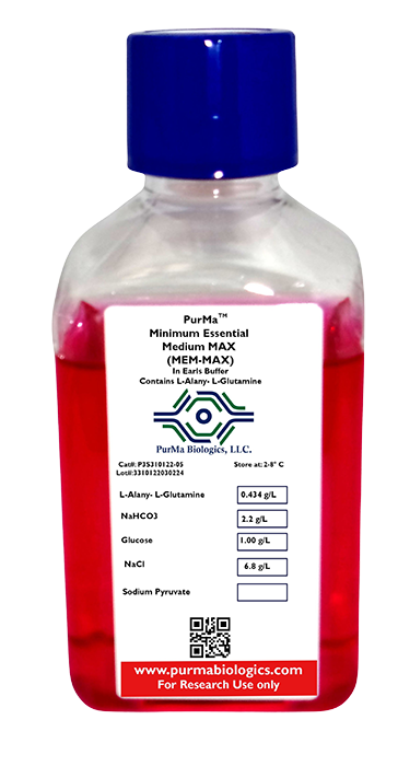 PurMa Minimum Essential Medium MAX (MEM-MAX) in Earle's Buffer