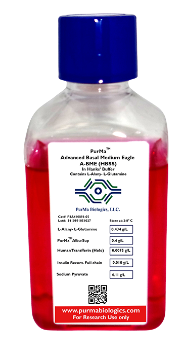 Advanced Basal Medium Eagle (A-BME) in Hanks’ Buffer