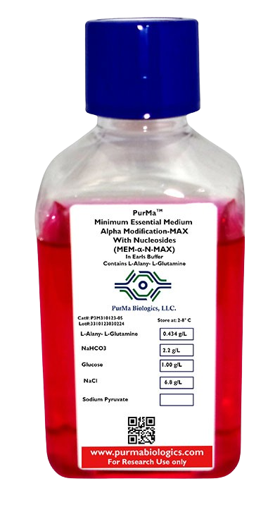 MEM Alpha-Modification with Nucleosides MAX in Earle’s Buffer (MEM-Alpha-N-MAX)