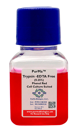 Trypsin EDTA Free 0.25%
