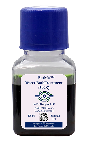 PurMa Water Bath Treatment 500X, 100 mL bottle