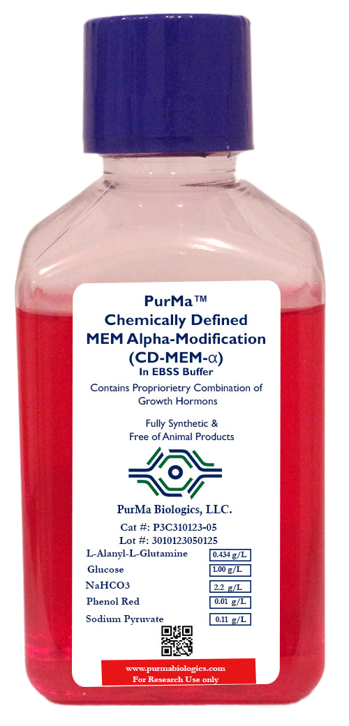 Chemically Defined MEM Alpha-Modification (CD-MEM-α) in Earle’s Buffer