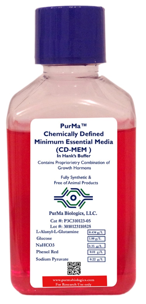 Chemically Defined Minimum Essential Medium in Hanks' Buffer