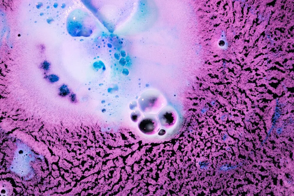 blue-magenta-foam