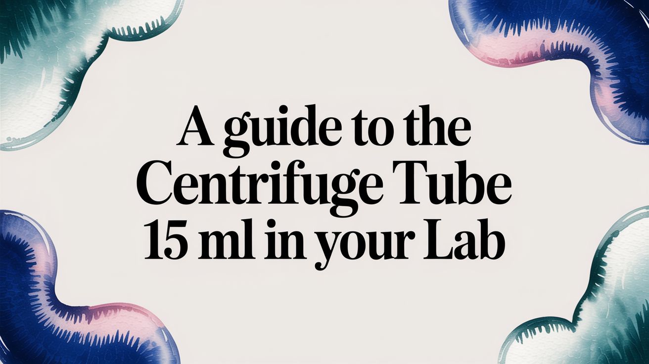 Read more about the article A Guide to the Centrifuge Tube 15 mL in Your Lab