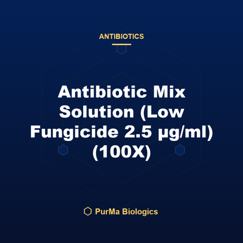Antibiotic Mix Solution (Low Fungicide 2.5 µg/ml) (100X)