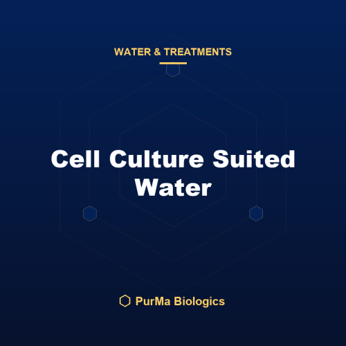 Cell Culture Suited Water