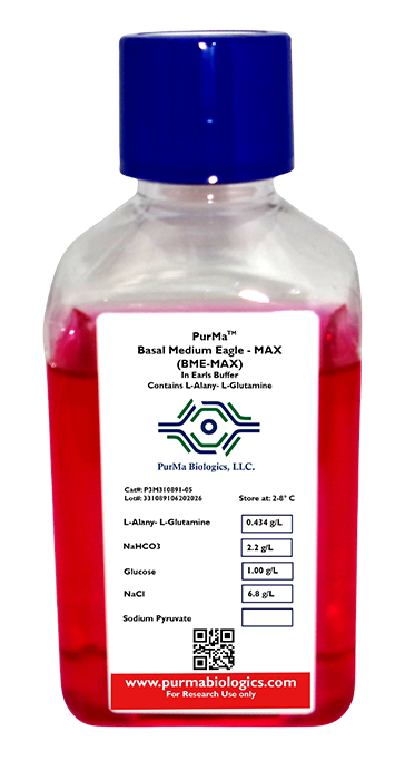 PurMa Basal Medium Eagle-MAX (BME-MAX) in Earle's Buffer